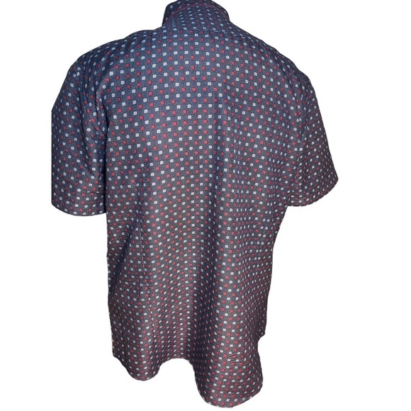 Perruzo Short Sleeve Button Down Shirt. - Picture 2 of 4